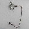 Zinc Alloy Purse Hanger, Lead-free, 43x26mm, Sold by PC