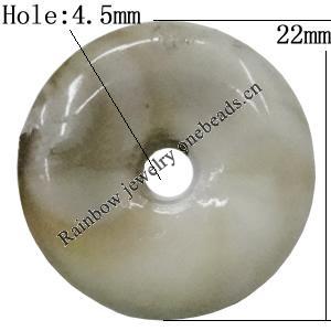 Acrylic Beads, Flat Round 22mm Hole:4.5mm, Sold by Bag