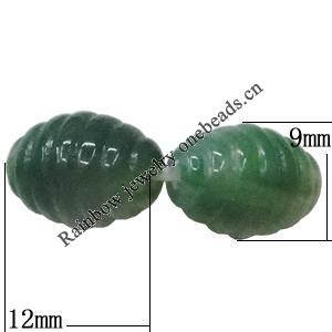 Acrylic Beads, Oval 12x9mm Hole:2.5mm, Sold by Bag