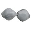 Acrylic Beads, Diamond 9x8mm Hole:1.5mm, Sold by Bag