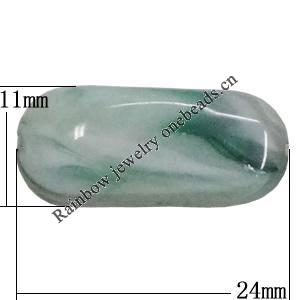 Acrylic Beads, 24x11mm Hole:1.5mm, Sold by Bag