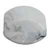 Acrylic Beads, Flat Drum 41x37mm Hole:3mm, Sold by Bag