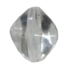 Transparent Acrylic Bead, 9x8mm Hole:0.5mm, Sold by Bag 