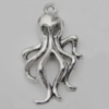 Pendant Zinc Alloy Jewelry Findings Lead-free, 32x17mm Hole:2mm, Sold by Bag