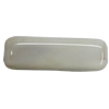Acrylic Beads, Rectangle 43x14mm Hole:4mm, Sold by Bag