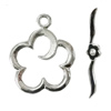 Copper Toggle Clasps Jewelry Findings Lead-free Platina Plated, Loop:24x20mm Bar:28mm Hole:2mm, Sold by Bag