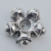 Bead Zinc Alloy Jewelry Findings Lead-free, 13mm Hole:3mm, Sold by Bag