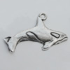 Pendant Zinc Alloy Jewelry Findings Lead-free, 32x21mm Hole:2mm, Sold by Bag