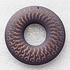 Wooden Jewelery Pendant, Donut Outside Diameter:58mm, Inside Diameter:22mm, Sold by PC