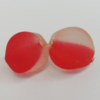 Dichroice Matte Acrylic Beads, 13x13mm Hole:2.5mm, Sold by Bag 