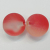 Dichroice Matte Acrylic Beads, Round 14mm Hole:2.5mm, Sold by Bag 