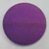 Dichroice Matte Acrylic Beads, Flat Round 30mm Hole:2.5mm, Sold by Bag 