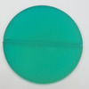 Dichroice Matte Acrylic Beads, Diamond 52mm Hole:2.5mm, Sold by Bag 