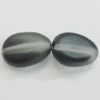 Dichroice Matte Acrylic Beads, 19x14mm Hole:2.5mm, Sold by Bag 