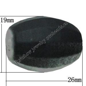 Dichroice Matte Acrylic Beads, Drum 26x19mm Hole:5mm, Sold by Bag 
