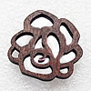 Wooden Jewelery Pendant, Flower 30x4mm Hole:1.5mm, Sold by PC