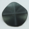 Dichroice Matte Acrylic Beads, 36mm Hole:2mm, Sold by Bag 