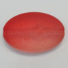 Dichroice Matte Acrylic Beads, Flat Oval 28x19mm Hole:2.5mm, Sold by Bag 