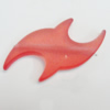 Dichroice Matte Acrylic Beads, 49x25mm Hole:2.5mm, Sold by Bag 