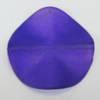 Dichroice Matte Acrylic Beads, 27mm Hole:2mm, Sold by Bag 