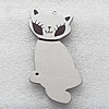 Wooden Jewelery Pendant, Animal 71x43x5mm Hole:2mm, Sold by PC