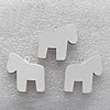 Wooden Jewelery Pendant, Animal 25x25x4mm Hole:2mm, Sold by PC