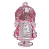 Transparent Acrylic Pendant, Children 63x29mm Hole:3mm, Sold by Bag 