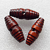 Wood Button，Drum 30x12mm Hole:3mm, Sold by PC
