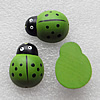 Wood Jewelery Beads，Animal 28x20mm Hole:2mm, Sold by PC