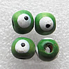 Wood Jewelery Beads，Round 10x9mm Hole:3mm, Sold by PC