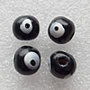 Wood Jewelery Beads，Round 12mm Hole:4mm, Sold by PC
