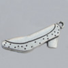 Pendant Zinc Alloy Jewelry Findings Lead-free, 34x12mm Hole:1.5mm, Sold by Bag