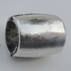 European style Beads Zinc Alloy Jewelry Findings Lead-free, 14x12mm Hole:8mm, Sold by Bag