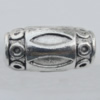 European style Beads Zinc Alloy Jewelry Findings Lead-free, 20x11mm Hole:5mm, Sold by Bag