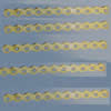 Spacer bars, Iron Jewelry Findings, 11-hole, 38x3mm hole=1.5mm, Sold per pkg of 5000