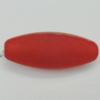 Dichroice Matte Acrylic Beads, Oval 30x12mm Hole:3mm, Sold by Bag 