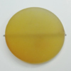 Dichroice Matte Acrylic Beads, Flat Round 40mm Hole:3mm, Sold by Bag 