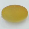 Dichroice Matte Acrylic Beads, Oval 29x20mm Hole:3.5mm, Sold by Bag 