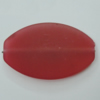 Dichroice Matte Acrylic Beads, Horse Eye 49x32mm Hole:2mm, Sold by Bag 