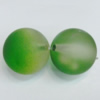 Dichroice Matte Acrylic Beads, Round 24mm Hole:4.5mm, Sold by Bag 