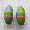 Wooden Jewelery Beads, Oval 40x20mm Hole:4mm, Sold by PC