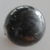 Imitation Ceramics Acrylic Beads, Round 20mm Hole:3.5mm, Sold by Bag