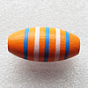 Wooden Jewelery Beads, Oval 40x20mm Hole:4mm, Sold by PC