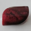 Imitation Ceramics Acrylic Beads, 23x17mm Hole:3mm, Sold by Bag