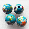 Wooden Jewelery Beads, Round 24mm Hole:4mm, Sold by PC