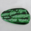 Imitation Ceramics Acrylic Beads, 57x34mm Hole:3.5mm, Sold by Bag