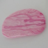 Watermark Acrylic Beads, 40x25mm Hole:3mm, Sold by Bag 