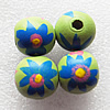 Wooden Jewelery Beads, Drum 18x20mm Hole:4mm, Sold by PC