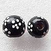 Wooden Jewelery Beads, Round 24mm Hole:4mm, Sold by PC