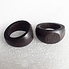 Wooden Finger Ring, 26mm Hole:17-19mm, Sold by Pc